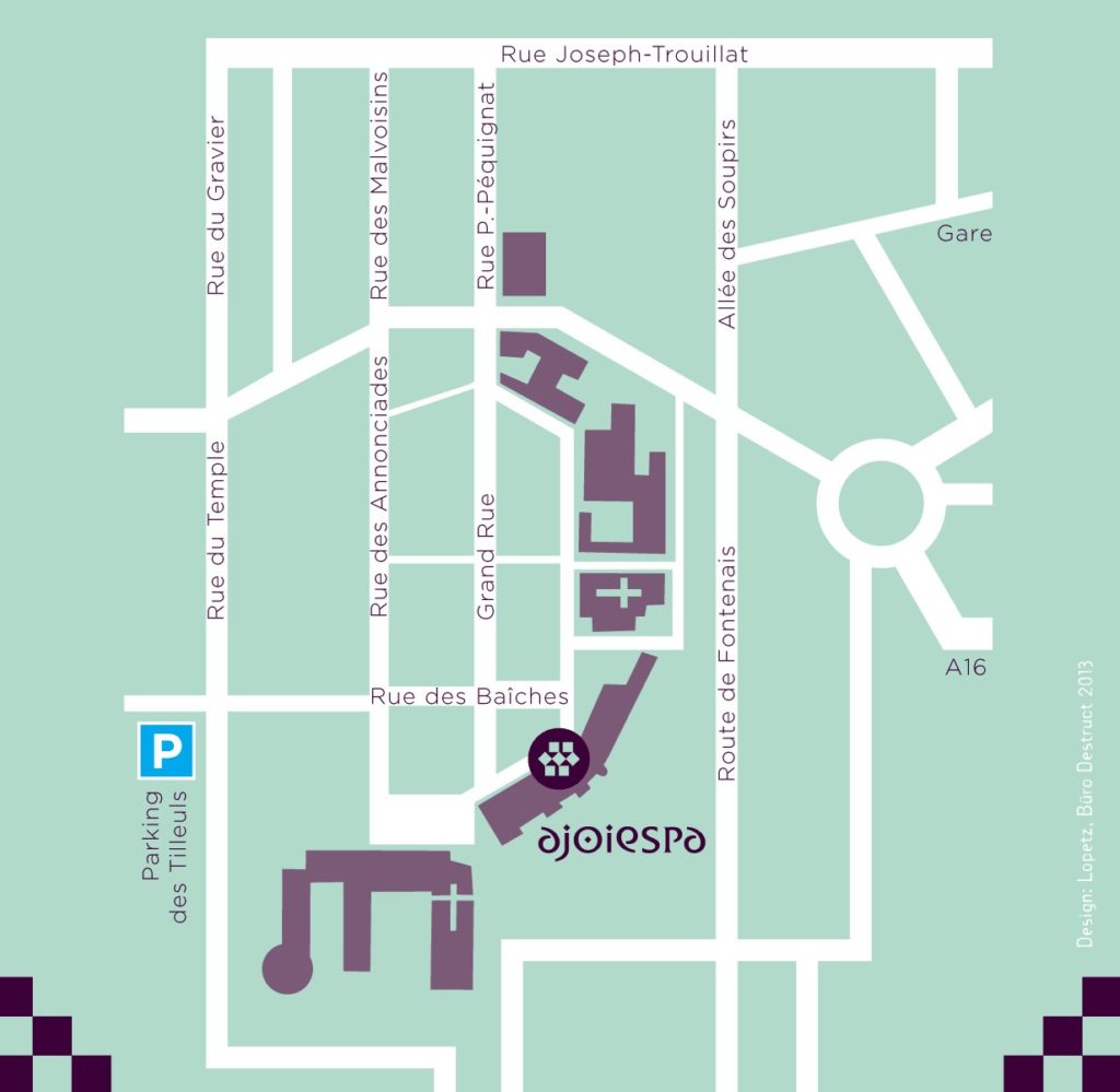 AjoieSpa location map