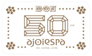AjoieSpa Bon Cadeau CHF 50