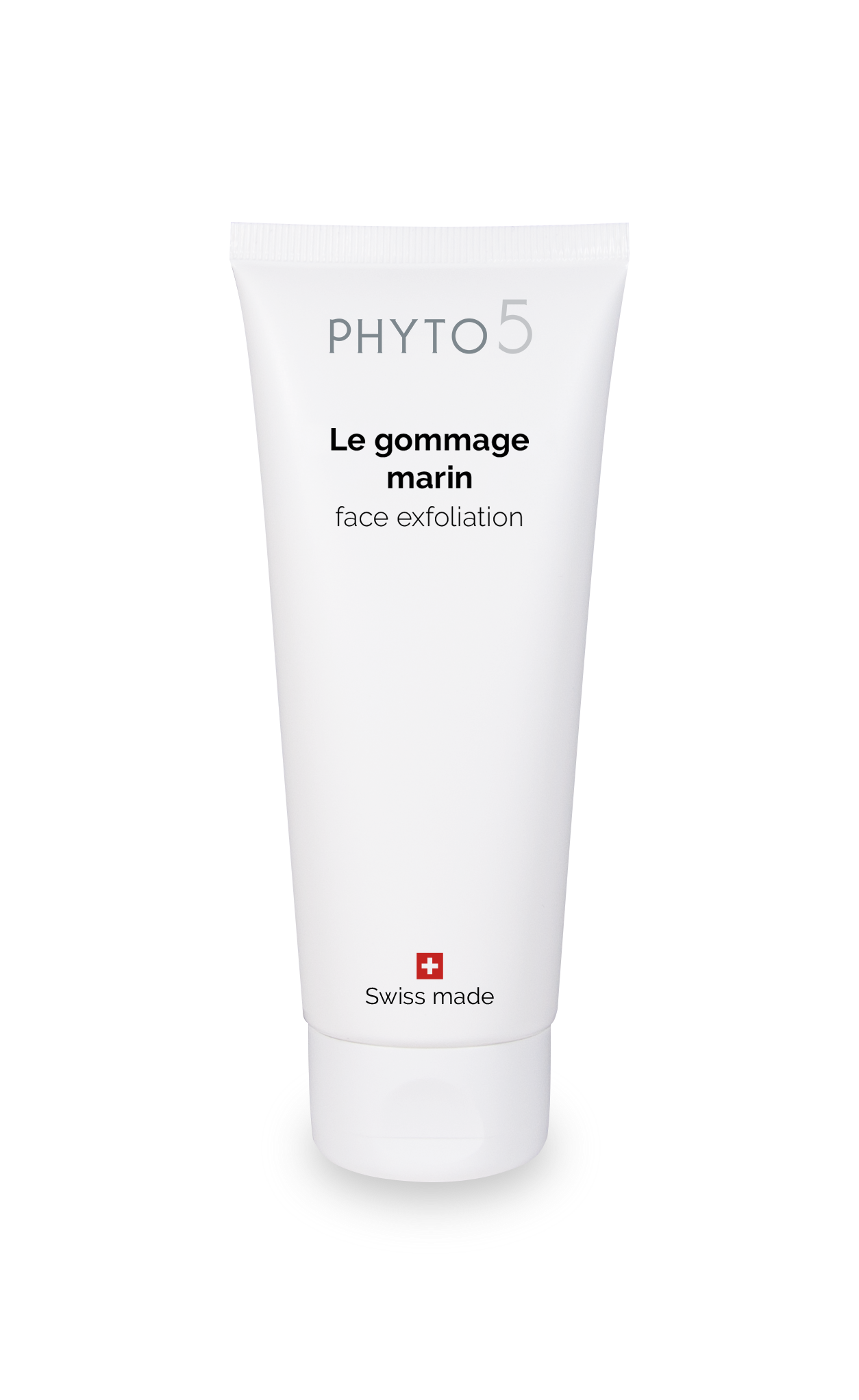 Le gommage marin + ombre Phyto 5 La Gamme Suisse. Le gommage marin swiss made
